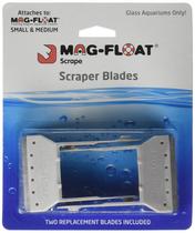 Scraper Blades Mag-Float Scrape pequeno e médio, pacote com 2 unidades Aqueon Scraper Blades Mag-Float Scrape pequeno e médio, pacote com 2 unidades Aqueon
