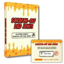 Scratch Off Dad Jokes The Dad Joke 3000 presentes engraçados para papai