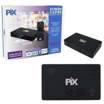 Screencaster Para Tv Com Espelhamento Streaming Via Hdmi Wifi PIX Screencaster Para Tv Com Espelhamento Streaming Via Hdmi Wifi PIX