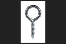 Screw Eye ACE Hampton, 11 mm de diâmetro x 10 cm, zincado, pacote com 10 Screw Eye ACE Hampton, 11 mm de diâmetro x 10 cm, zincado, pacote com 10