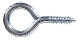 Screw Eye Hillman, 0,363 x 9,8 cm, zincado, pacote com 10