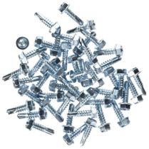 Screw Hillman 12-14 x 1,9 cm, cabeça de lavadora, autoperfurante, pacote com 100 Screw Hillman 12-14 x 1,9 cm, cabeça de lavadora, autoperfurante, pacote com 100
