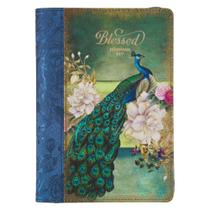 Scripture Journal Christian Art Gifts em material sintético azul Scripture Journal Christian Art Gifts em material sintético azul