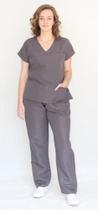 Scrub 100% Poliéster - Blusa E Calça - Hospitalar-enfermagem