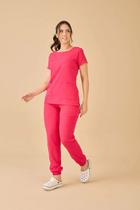 Scrub feminino SARA / Pink Pijama Hospitalar Clínica