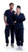 Scrub Masculino Feminino Gabardine Uniformes Camisa e Calça - Pronta Entrega Carmoni Uniformes