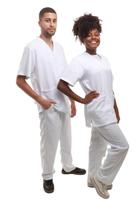 Scrub Masculino Feminino Gabardine Uniformes Camisa e Calça - Pronta Entrega