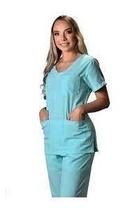 Scrub Pijama Cirúrgico Feminino Oxford Não Amassa-hospitalar - Dona Moça