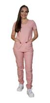 Scrub Pijama Cirúrgico Feminino Oxford Não Amassa-hospitalar - Dona Moça