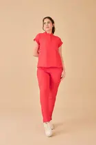 Scrub Pijama Hospitalar Gola padre com Botões / Olivia Melancia Scrub Pijama Hospitalar Gola padre com Botões / Olivia Melancia