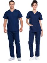 Scrub Privativo Hospeitalar Oxford Uniforme Camisa E Calça Plus Size G1 PH - Dona Moça