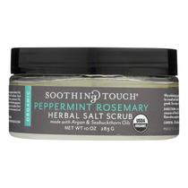 Scrub Soothing Touch, sal orgânico, hortelã, alecrim Scrub Soothing Touch, sal orgânico, hortelã, alecrim