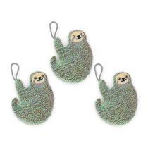 Scrub Sponge Kikkerland, preguiça reutilizável para cozinha, conjunto de 3 Scrub Sponge Kikkerland, preguiça reutilizável para cozinha, conjunto de 3