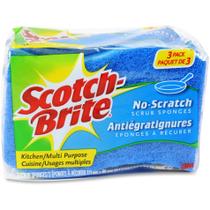 Scrub Sponges Scotch-Brite Non-Scratch, pacote com 24