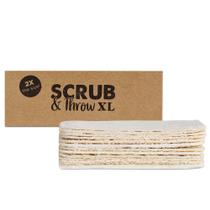 Scrub Sponges Scrub & Throw XL Loofah (pacote com 15) multiuso