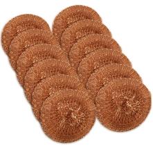 Scrubber Pad, pacote com 12 esfregões revestidos de cobre da SCRUBIT
