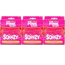 Scrubber Sponge Stardrops The Pink Stuff Sqeezy Miracle, pacote com 3