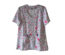 Scrubs Blusa Feminino Desenho Barbie e Frozen - Lelejalecos