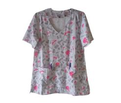 Scrubs Blusa Feminino Desenho Barbie e Frozen - Lelejalecos