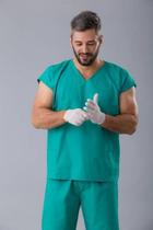 Scrubs Conjunto Pijama Cirúrgico Masculino Oxford