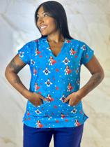 Scrubs Pijamas Hospitalar BATA+CALÇA ESTAMPAS VARIADAS