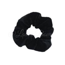 Scrunchie Black Velvet Preto