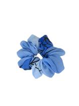 Scrunchie Blue Flower Scrunchie Blue Flower