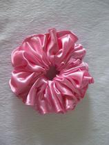 Scrunchie de cetim prendedor de cabelo anti-frizz