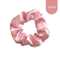 Scrunchie de Cetim - Xuxinha Elástico para Cabelo Laço