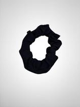 Scrunchie Dry Fit Preto - Acessório para Treino e Dia a Dia