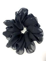 Scrunchie Noite Iluminada - Elastico Preto Scrunchie Noite Iluminada - Elastico Preto