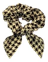Scrunchie Pequeno Para Cabelo - Branco E Preto