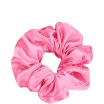 Scrunchie Xuxinha de Cetim Rosa Chiclete
