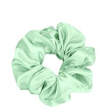 Scrunchie Xuxinha de Cetim Verde Água