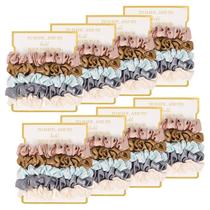 Scrunchies CEELGON Satin, pacote com 8 lembrancinhas de despedida de solteira Scrunchies CEELGON Satin, pacote com 8 lembrancinhas de despedida de solteira