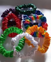 Scrunchies de cetim para cabelo Scrunchies de cetim para cabelo