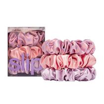Scrunchies SLIP Large Belleflower 100% seda (conjunto de 3)
