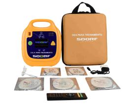 Sd-8000 - simulador dea (desfibrilador externo automático) c/ controle remoto