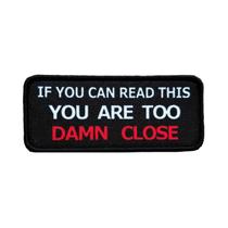 Se você pode lê-lo 'Patch, perfeito para DIY Vestuário, Jeans, Mochilas, Chapéus