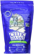 Sea Salt Celtic Fine Ground 454 ml (pacote com 1) sem glúten