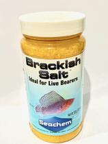 Seachem Brackish Salt 300g Peixes Água Salobra Aquário