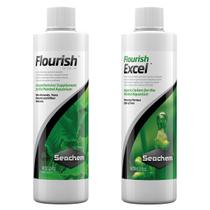 Seachem Flourish 250ml + Flourish Excel 250ml Kit Fertilizante Iniciante Seachem Flourish 250ml + Flourish Excel 250ml Kit Fertilizante Iniciante