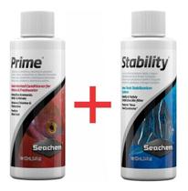 Seachem Prime 100ml+seachem Stability 100ml