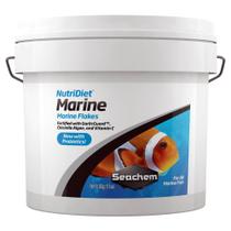 Seachem ração nutridiet marine flakes probiotics 500g Seachem ração nutridiet marine flakes probiotics 500g