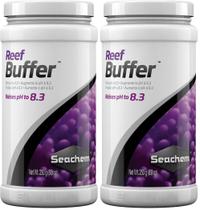 Seachem Reef Buffer Paquete de 2, 250 g cada uno, pH 8.3