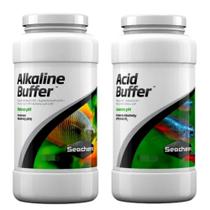 Seachem Tamponador Alkaline Buffer E Acid Buffer 300 Gr Cada