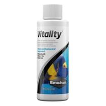 Seachem Vitality 100ml Suplemento Vitamínico Peixes Marinhos