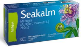 Seakalm 20 Comprimidos Calmante Natural Passiflora - Natulab