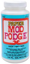 Sealer Glue Mod Podge Paper Matte Finish 473 ml