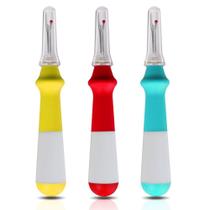 Seam Ripper Lhedon 3 peças com alça ergonômica em aço inoxidável